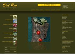 Сайт салона флористики и дизайна