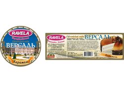 Этикетка для торта "Версаль"