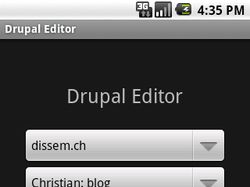 Android приложение на базе drupal