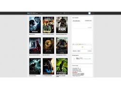 Разработка web интерфейса онлайн кинотеатра