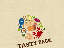 Логотип «Tasty pack»