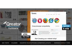 Qreator - Corporate HTML5 template