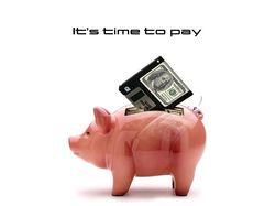 It`s time to pay