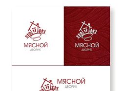 Логотип "Мясной дворик"