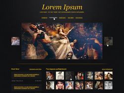 Просто шаблон для фотографа - продал uCoz