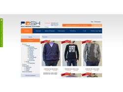 Интернет-магазин одежды "Posh-shop"