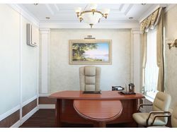 Кабинет руководителя в классическом стиле2.1