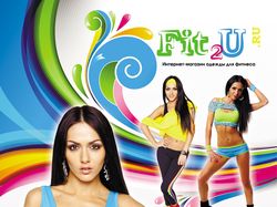 Плакат А4 для "Fit2u.ru"