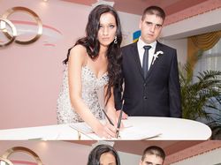 Обработка свадебной фотографии