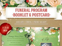 Funeral booklet & card